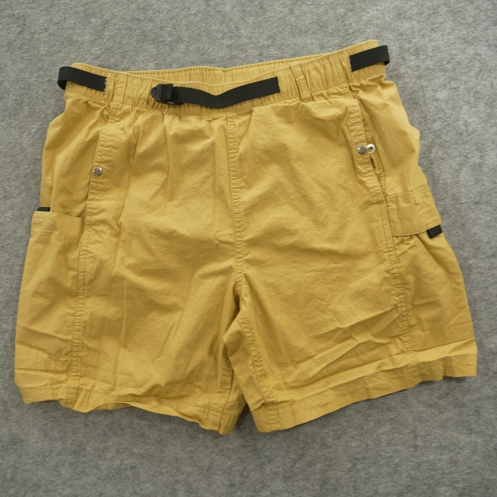 The North Face Shorts Mens Medium Beige Antelope Ripstop Cargo Belted